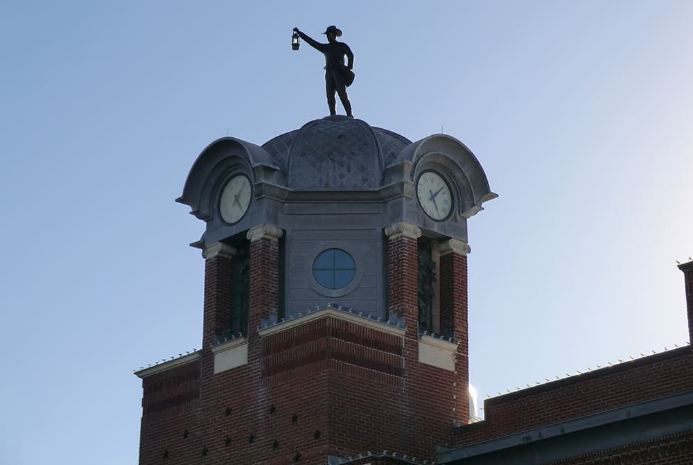 Grapevine Texas city hall iconic statue, part of the community we serve with public adjusters.